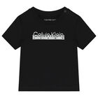 Black & Silver Logo T-Shirt, 1, hi-res